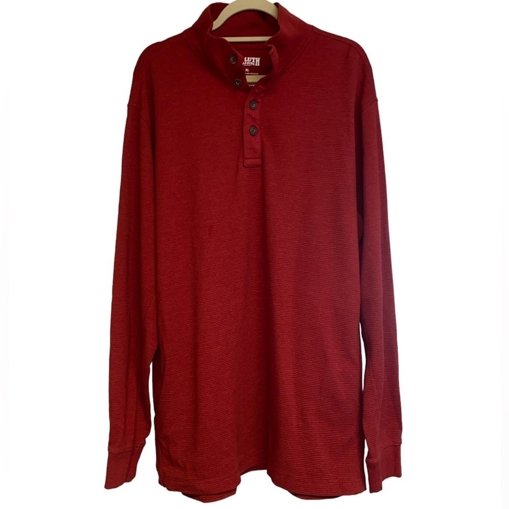 Duluth Trading Company pullover thermal 4 button long sleeve Size XLarge